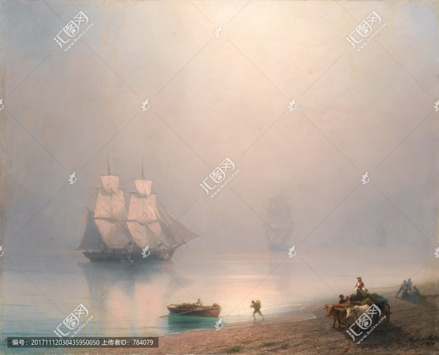海洋油畫