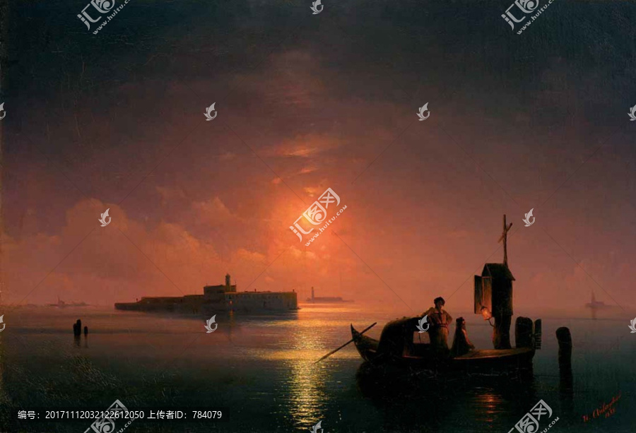 海洋油畫