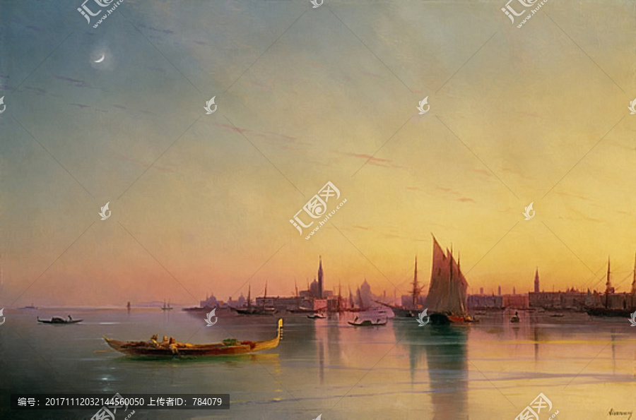 海洋油畫