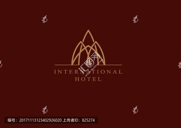 酒店會(huì)所高端logo標(biāo)志設(shè)計(jì)