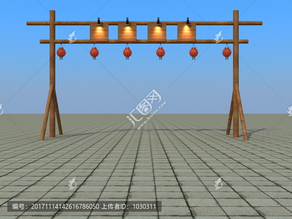 生態(tài)園大門