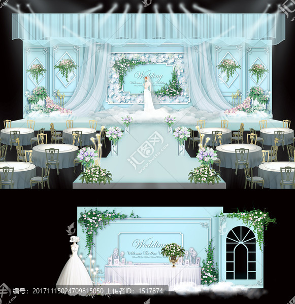 蒂芙尼婚禮,藍(lán)色婚禮,浪漫婚禮