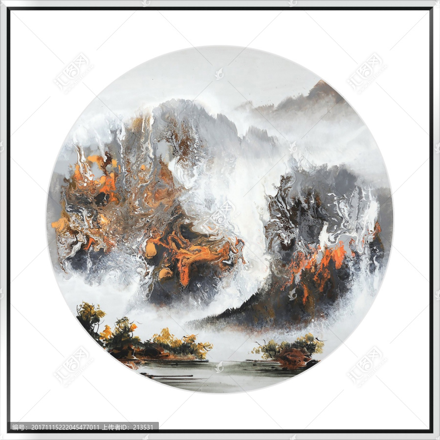 山水風(fēng)景畫(huà)