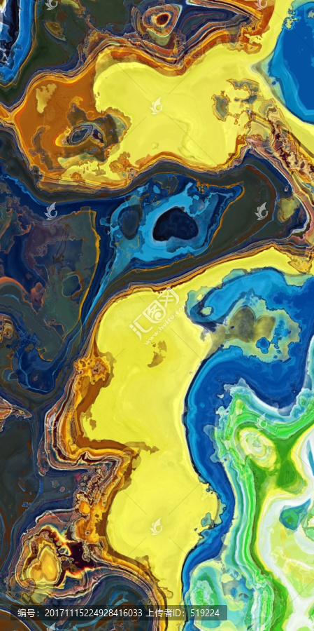 抽象油畫