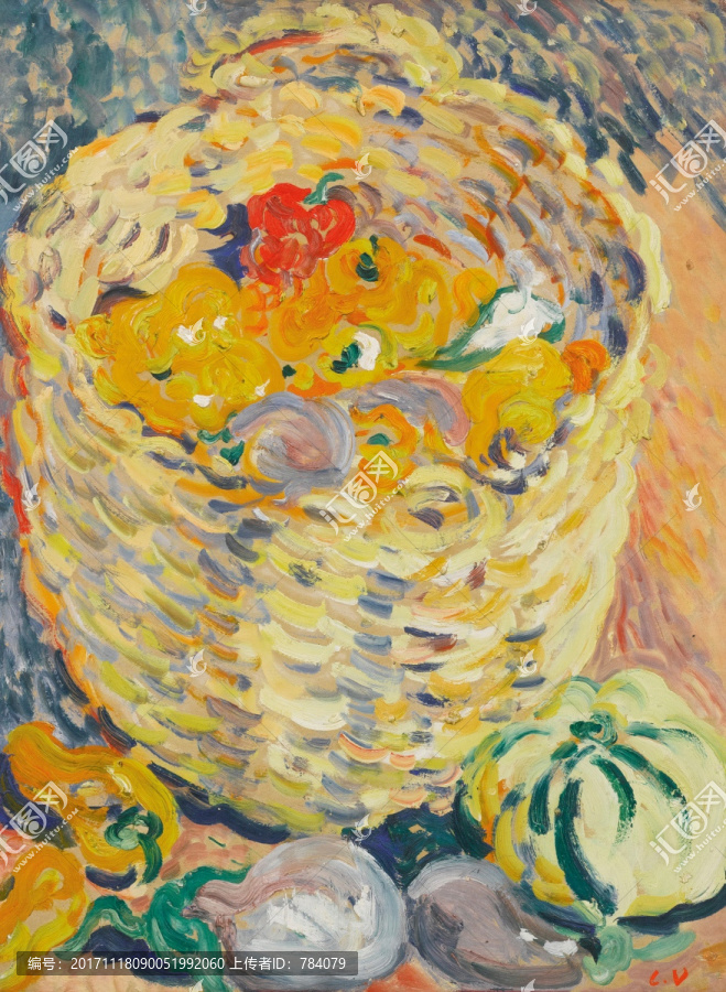野獸主義派油畫