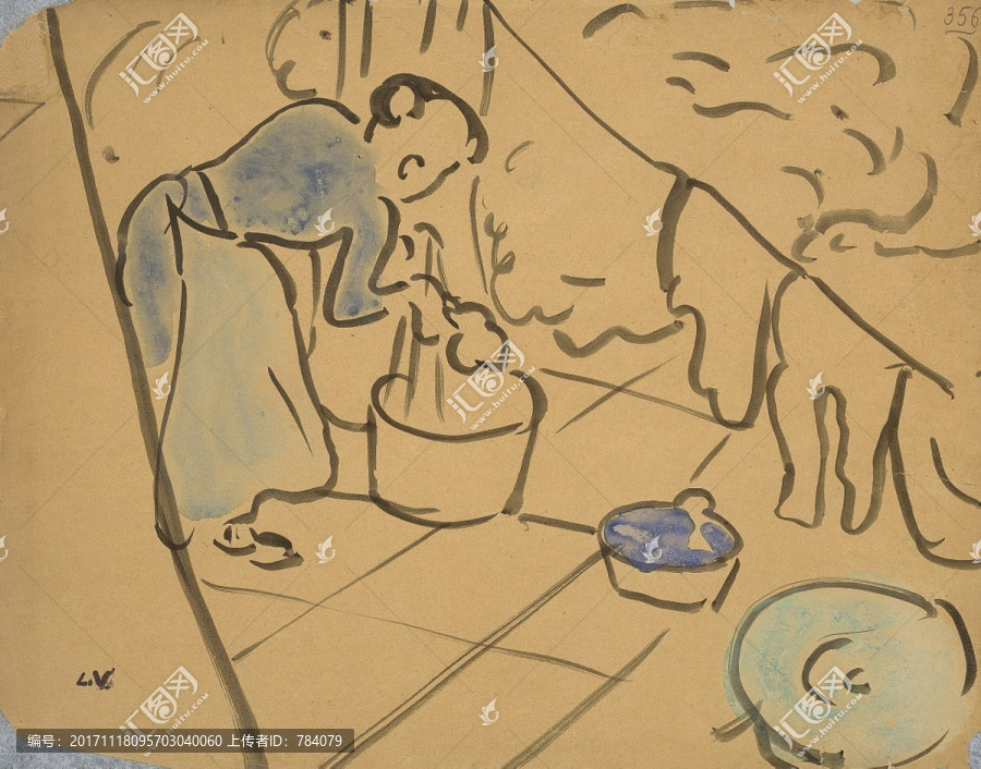 野獸主義派油畫