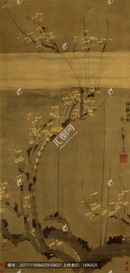 煙籠玉樹圖