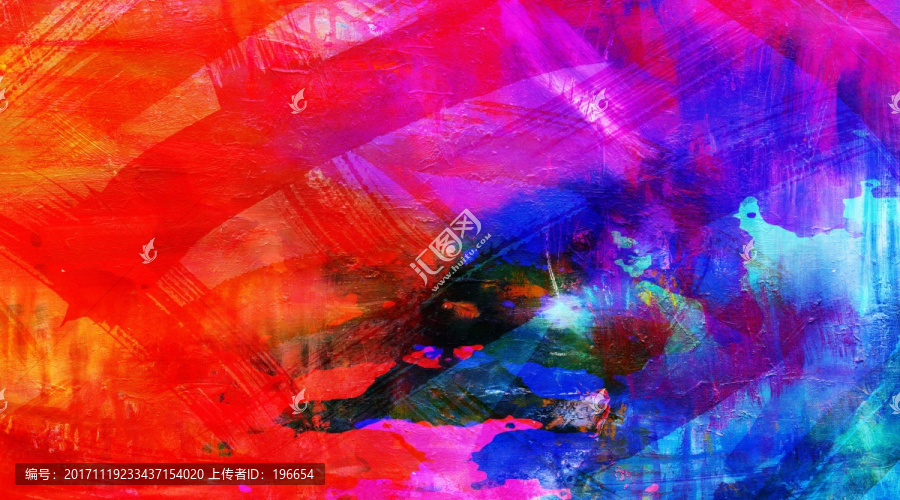 抽象油畫