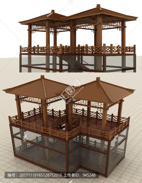 連體亭子設(shè)計(jì)