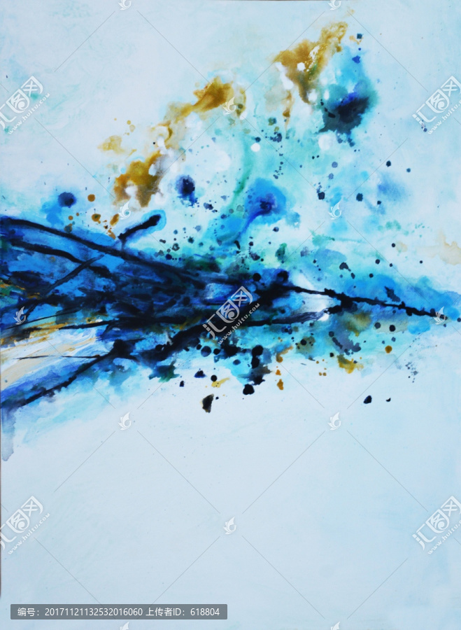 高清抽象油畫