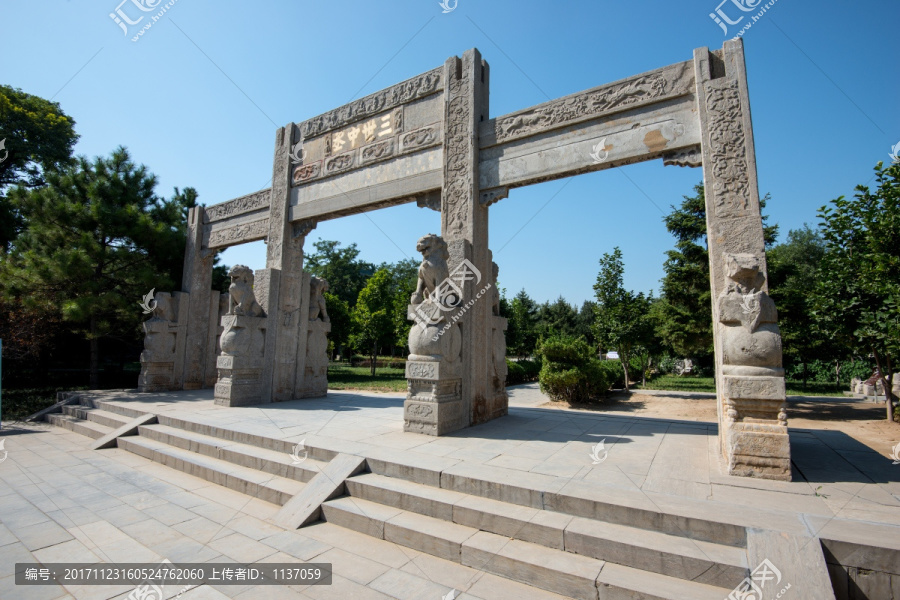 正定隆兴寺,明牌楼