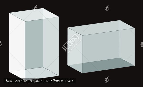 長方形pvc盒子