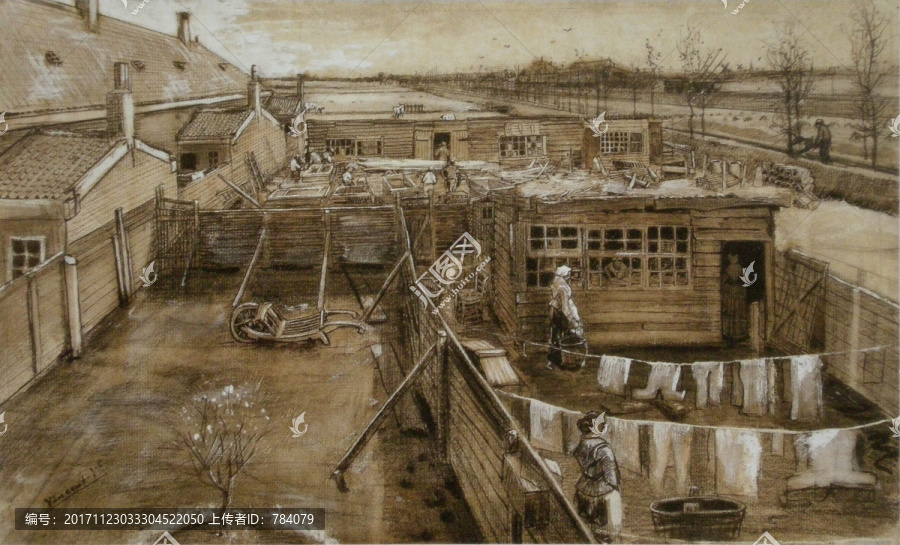文森特梵高風(fēng)景油畫(huà)