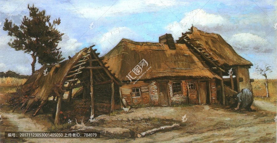文森特梵高風(fēng)景油畫(huà)