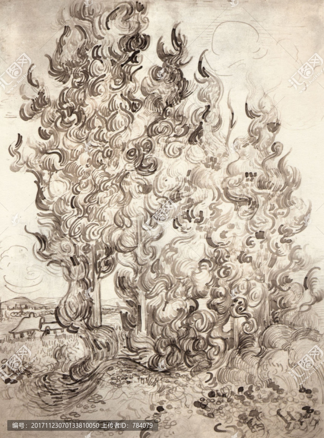 文森特梵高素描畫