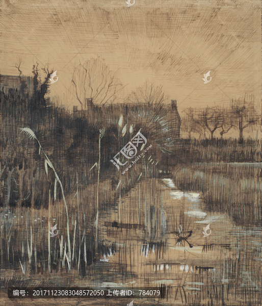 文森特梵高風(fēng)景油畫(huà)