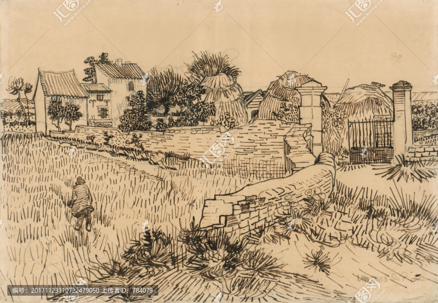 文森特梵高素描畫(huà)