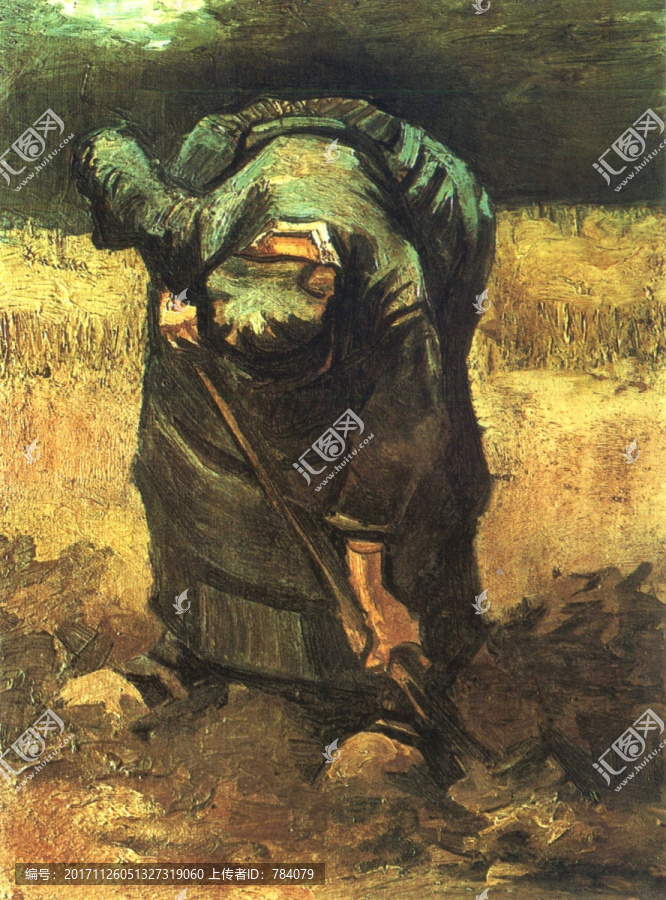 文森特梵高人像油畫