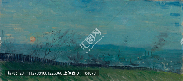 文森特梵高風(fēng)景油畫(huà)
