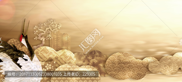 金燦燦新中式調(diào)性之鶴立金群