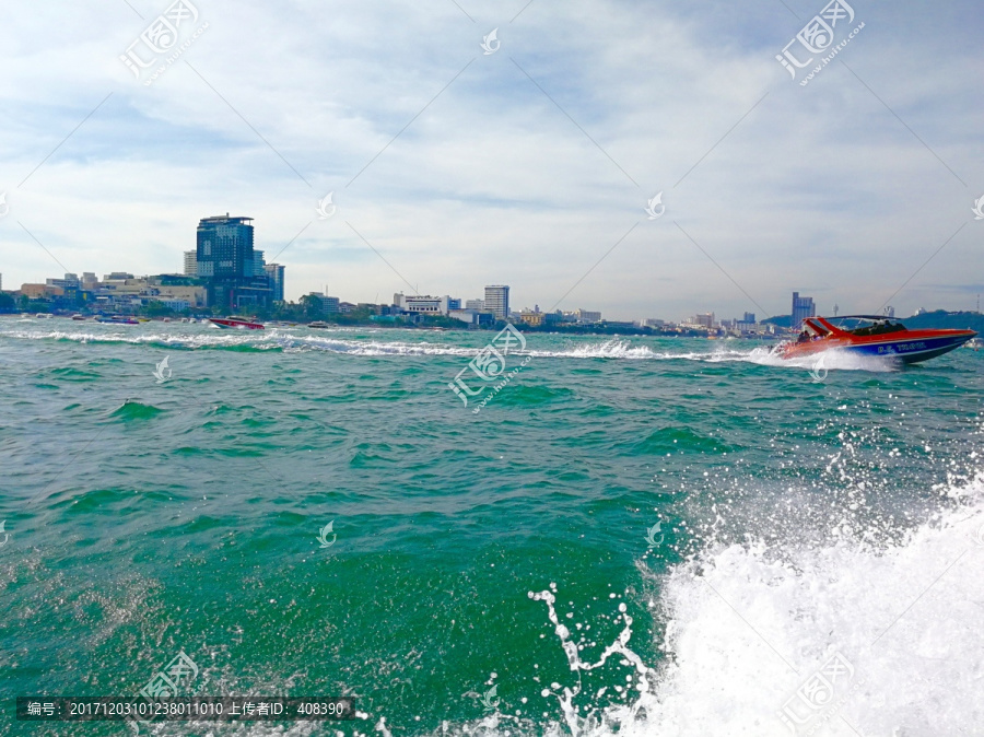 泰国芭提雅大海