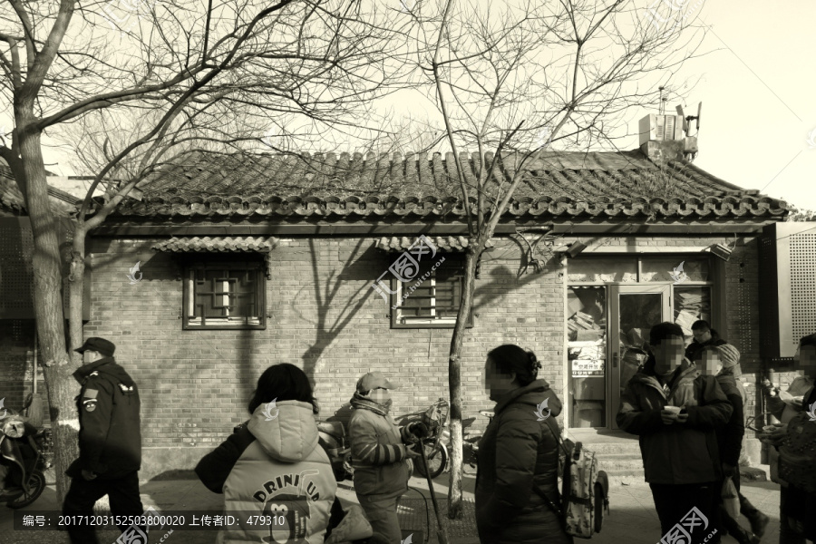 老北京,泛黄老照片
