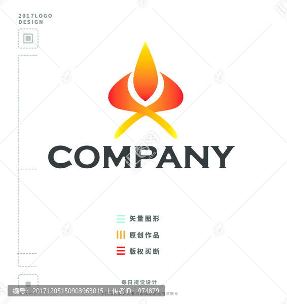 花朵標(biāo)志設(shè)計(jì)