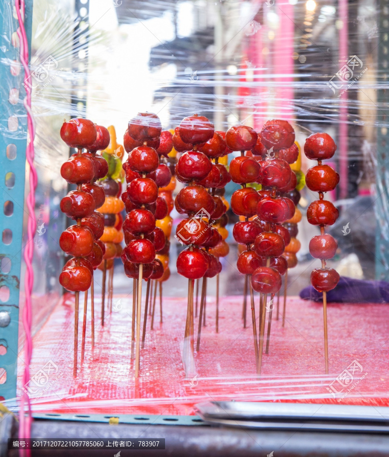 冰糖葫芦,糖葫芦,山楂串,甜食