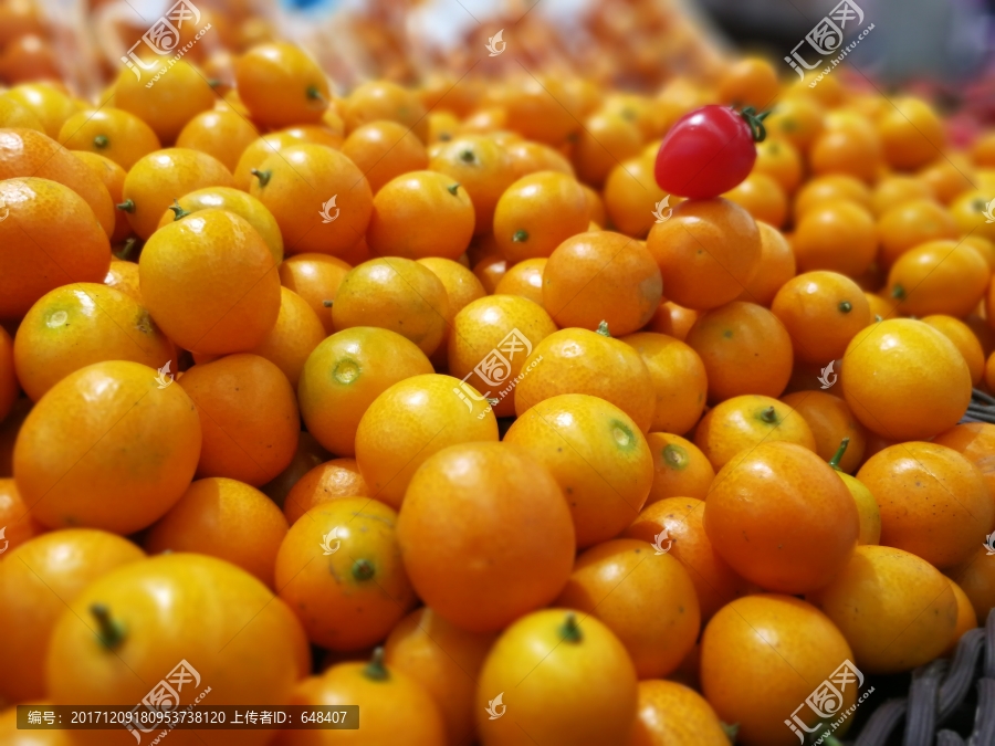 金橘,金桔,水果,超市,货架