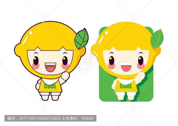 卡通小檸檬,可愛檸檬小子