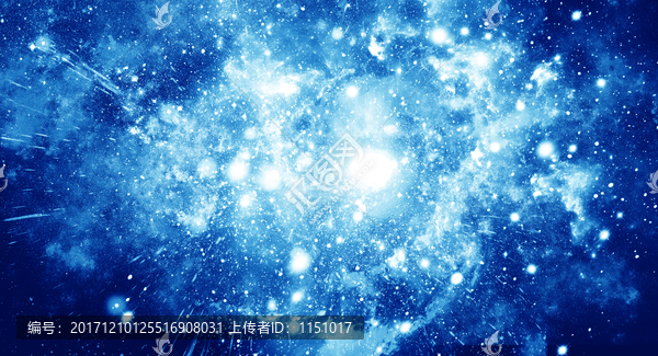 藍(lán)色星空背景