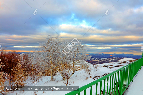 丰宁坝上雪原