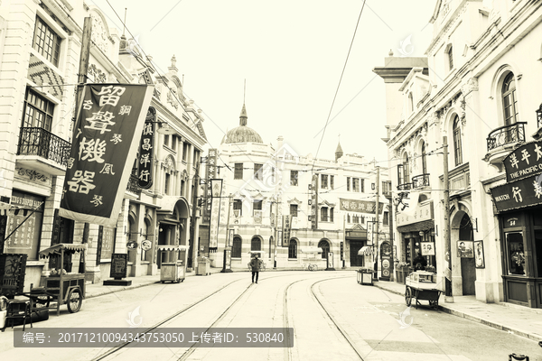 旧上海民国场景
