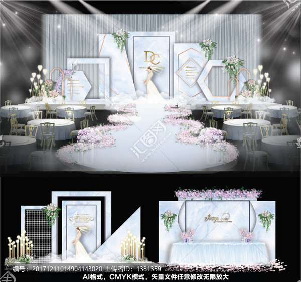 藍(lán)色婚禮,婚禮設(shè)計(jì),浪漫婚禮