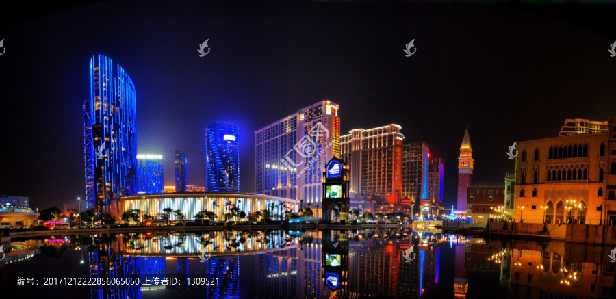 澳门路氹城夜景