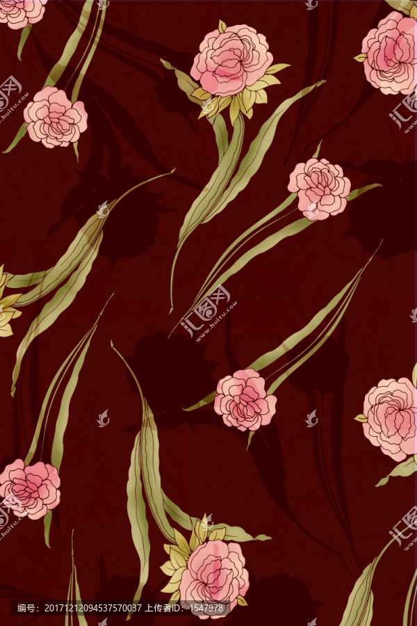 數(shù)碼印花,抽象圖案,面料,絲巾