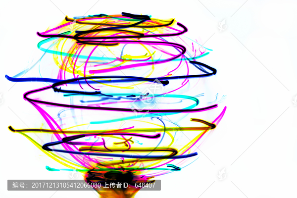 彩色光球
