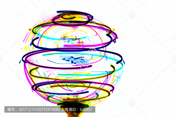 彩色光球