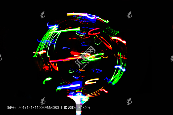 彩色光球