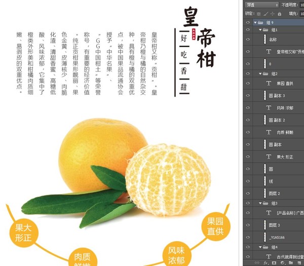 皇帝柑詳情頁