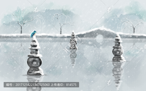 三潭印月