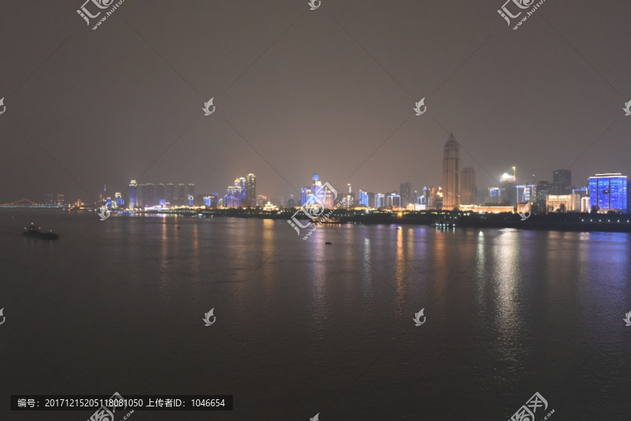 武汉江滩夜景
