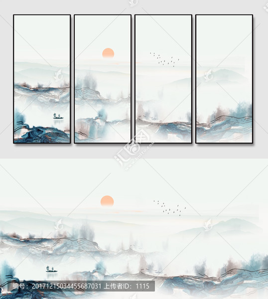 水墨,意境