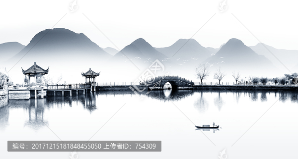 水墨江南