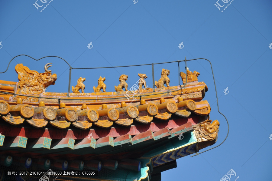 中国古建的飞檐脊兽