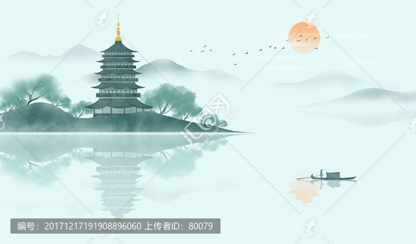 西湖十景,雷鋒夕照
