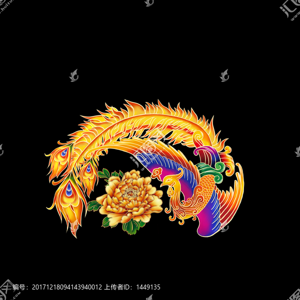 鳳凰插畫