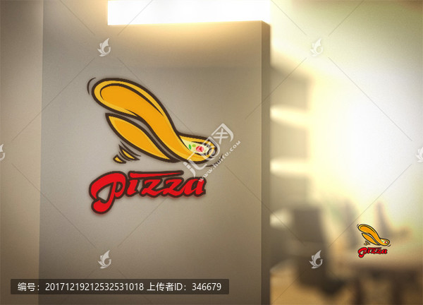 披薩店LOGO