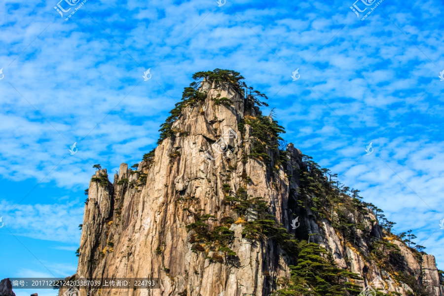 黄山奇峰怪石