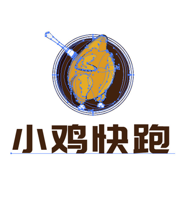 小雞快跑LOGO